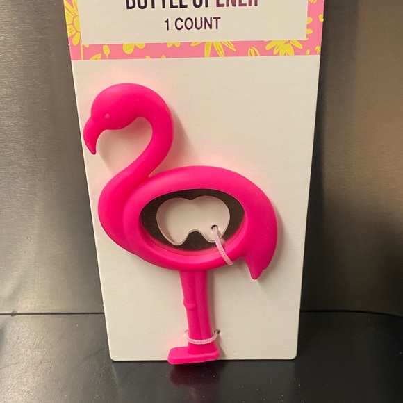 Pink Flamingo Bottle Opener NWT - Picture 2 of 2